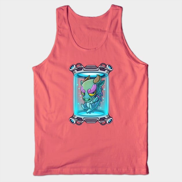 Baby Dino Clone Tank Top by Popon85